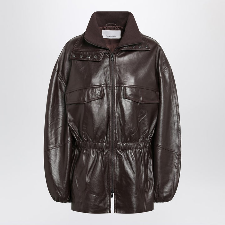 The Frankie Shop Coats & Jackets - Burgundy | 5566497de1f58a68fca2e80749af860caba16f19