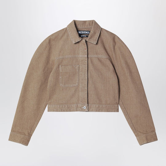Beige Ovalo Cargo Jacket