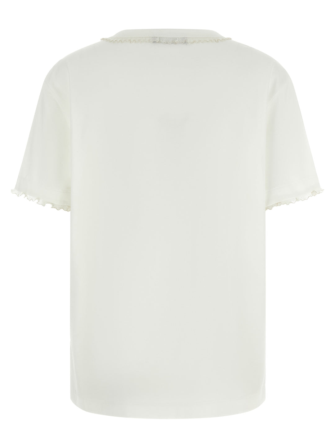 Fabiana Filippi Embroidery T-shirt - White | 756b70b0b46ed9bb2b9b2d0ae8688488d3473543