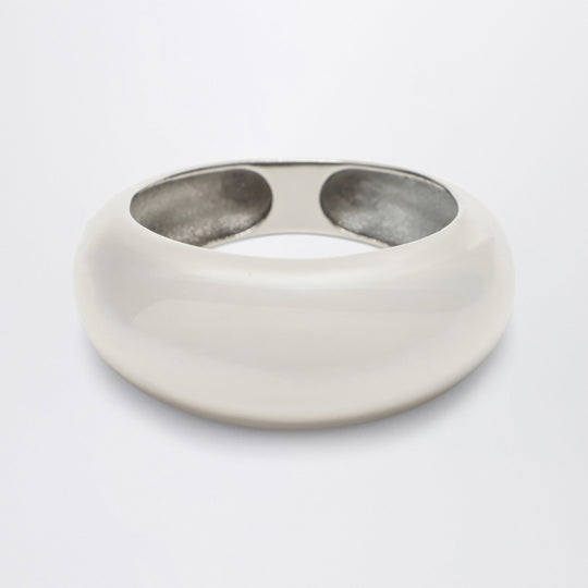 Silver-Tone Metal Cuff Bracelet