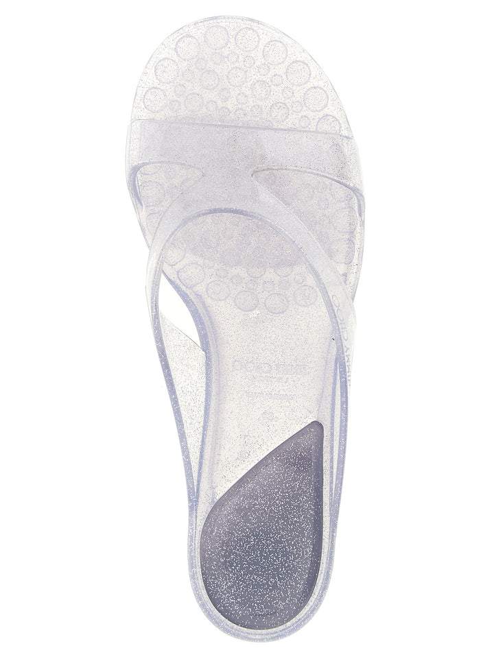 Jimmy Choo Jelly Drop Sandals - Silver | d1f8d3e8ee7c5c0296931513075a61693240186a