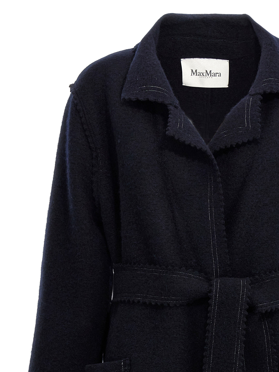 Max Mara Jene Coats and Trench Coats - Blue | 102a1981e29b7d73d80c63f7739877906174d305