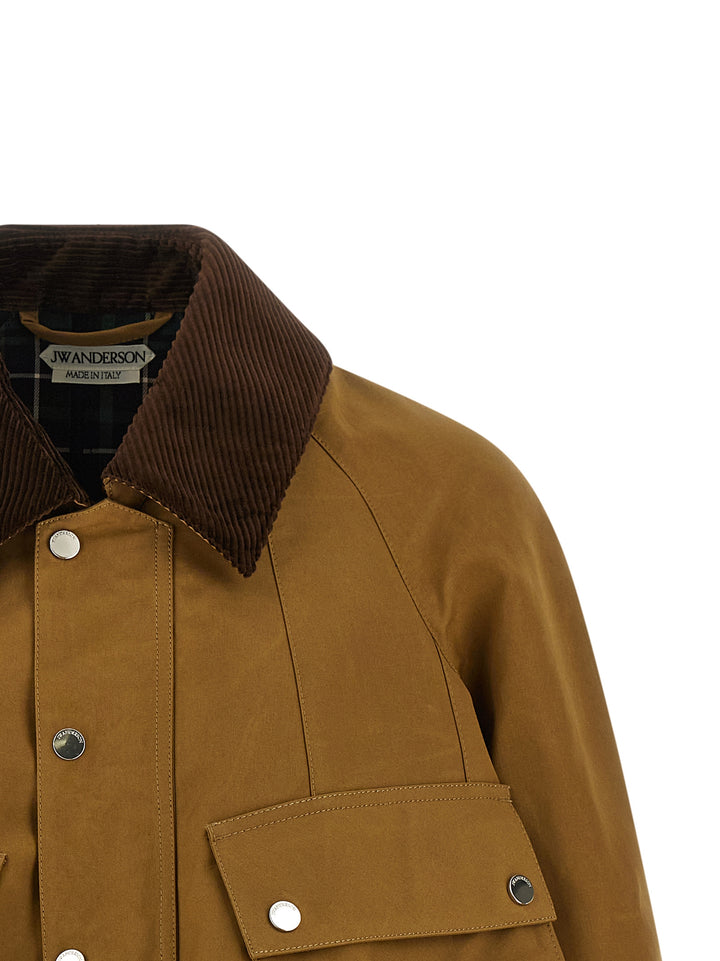 J.W. Anderson Barn Puffer Jackets - Brown | a1652ca514f07e2d63e3e1849d41b4fc6702e09f