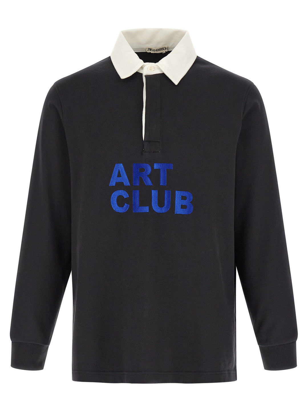 J.W. Anderson Art Club Polo - Black | dab379e177e428de1ad97458454c5d2b3ce0f3d1