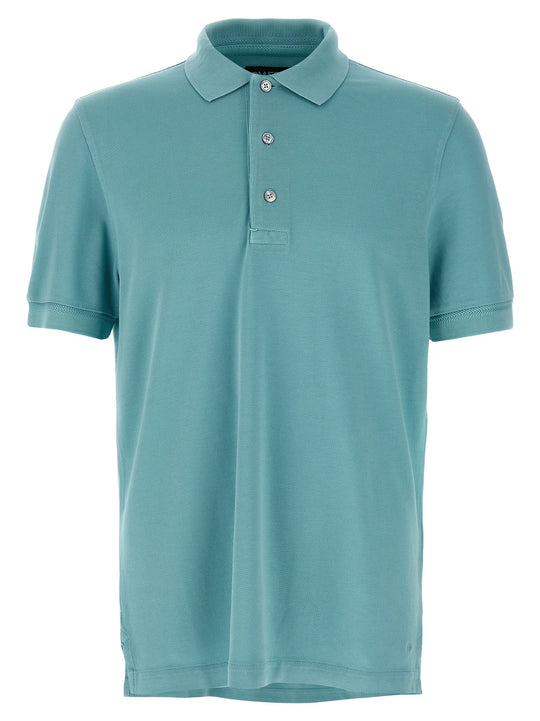 Piqué Shirt Polo Light Blue
