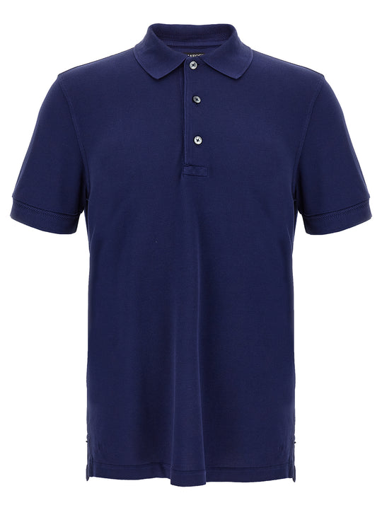 Piqué Shirt Polo Blue