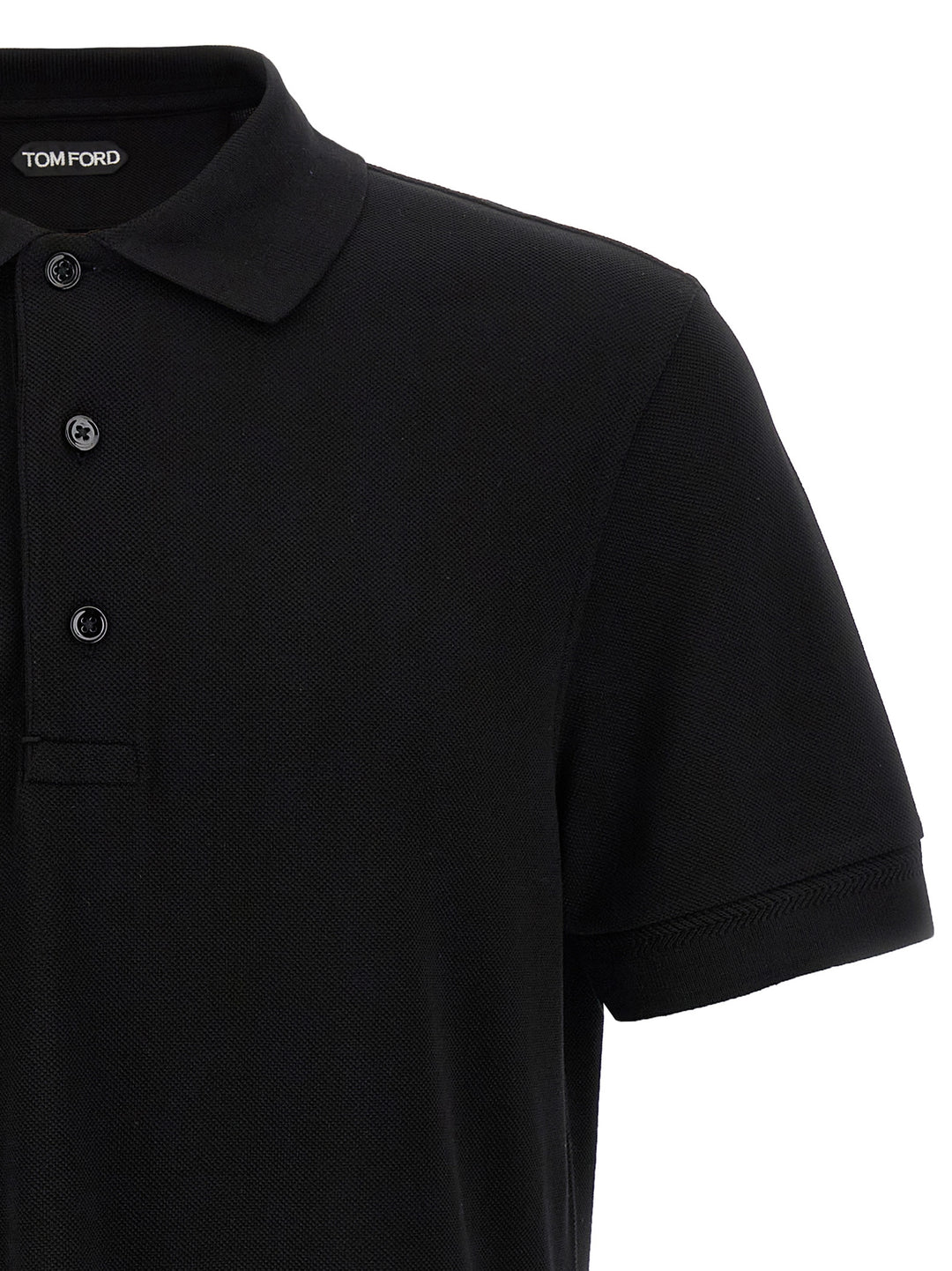Tom Ford Piqué  Shirt Polo - Black | 3c6879fda66011aad8a80aaae1dbcaabdc35d7e3