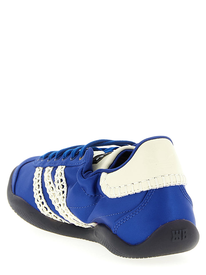 Adidas Originals Karintha Lo Satin Sneakers - Blue | 8a55e45ea8cf56e39c470d9e815bef28336a0172