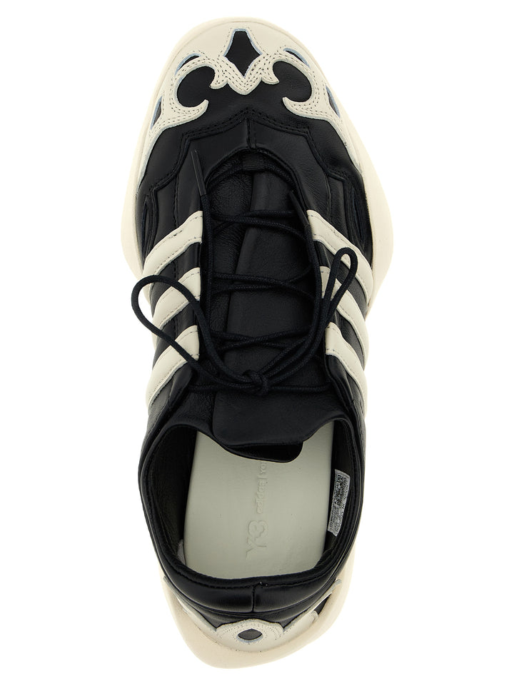 Y-3 Y-3 Regu 2002 Sneakers - White/Black | d19adb51ef2d8cff2fe74768189c624c77ed317a