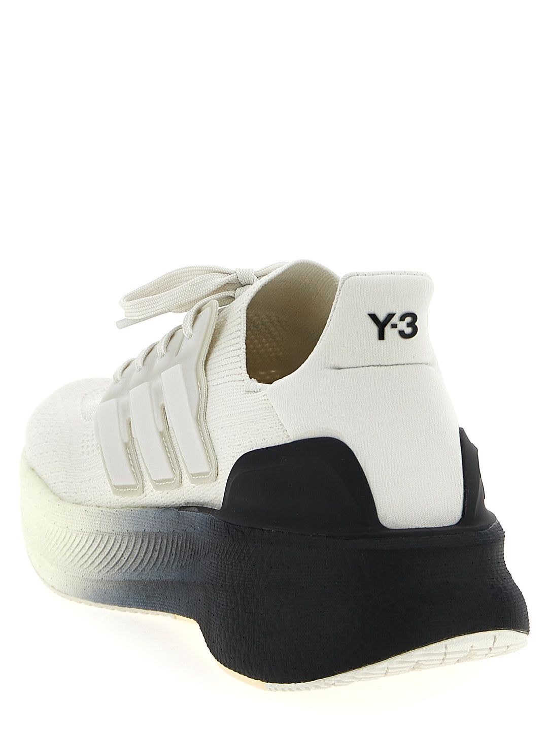 Y-3 Ultraboost 5 Sneakers - White/Black | ee72a98a6a2ae8009ea7e123c476be019a0f0481