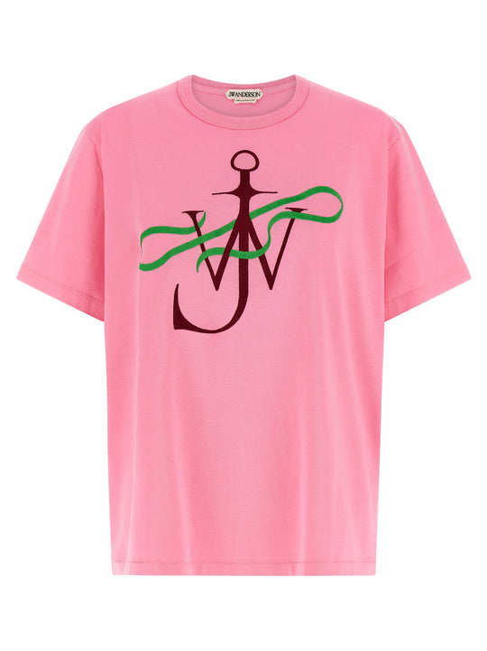Ribbon Anchor T-Shirt Pink