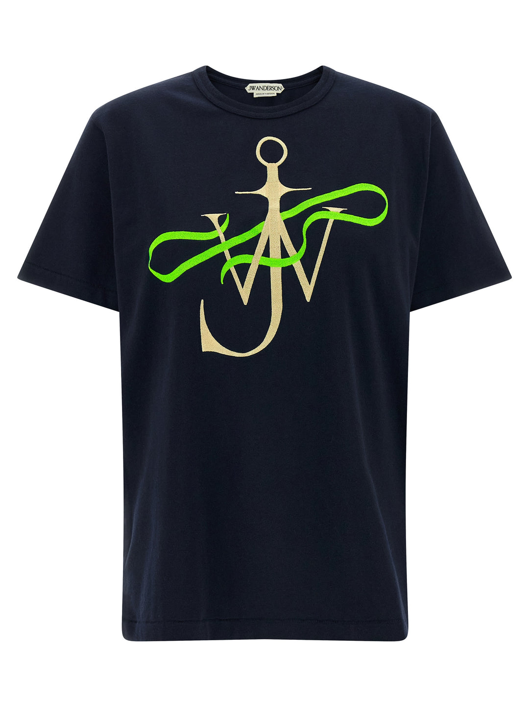 J.W. Anderson Ribbon Anchor T-shirt - Black | 2a05d36662838f42361450b0156d454e5658b601