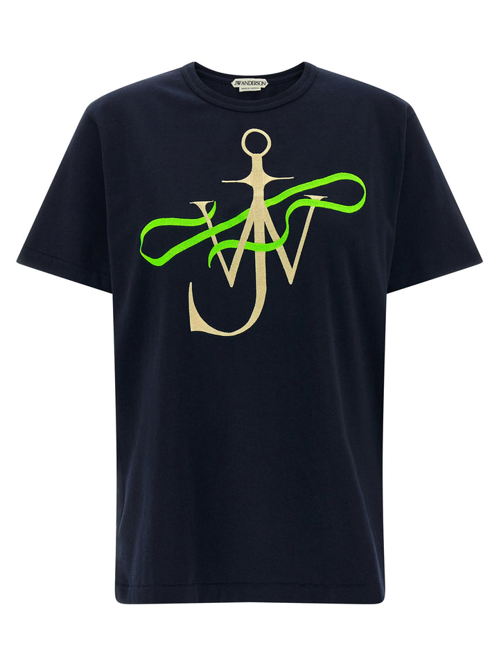 J.W. Anderson Ribbon Anchor T-shirt - Black | 2a05d36662838f42361450b0156d454e5658b601