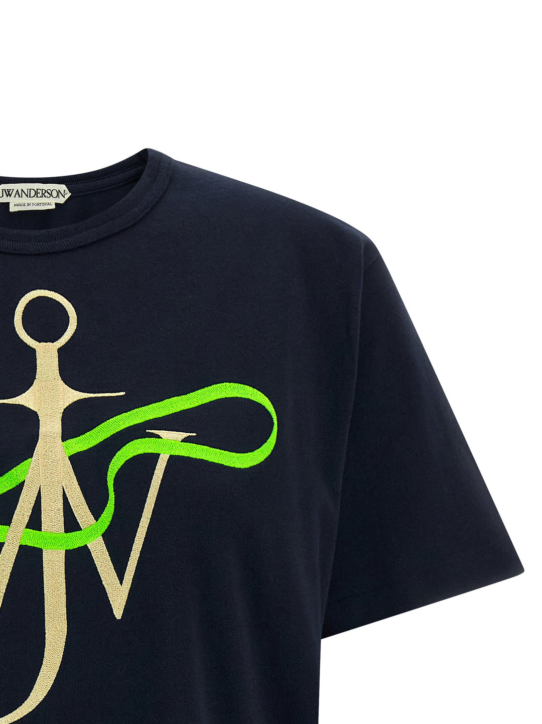 J.W. Anderson Ribbon Anchor T-shirt - Black | bf9154ca56e92bb8b3608b73c77eab020adc15e7