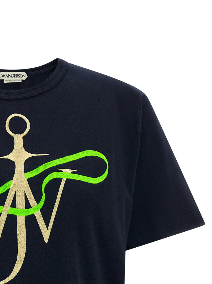 J.W. Anderson Ribbon Anchor T-shirt - Black | bf9154ca56e92bb8b3608b73c77eab020adc15e7