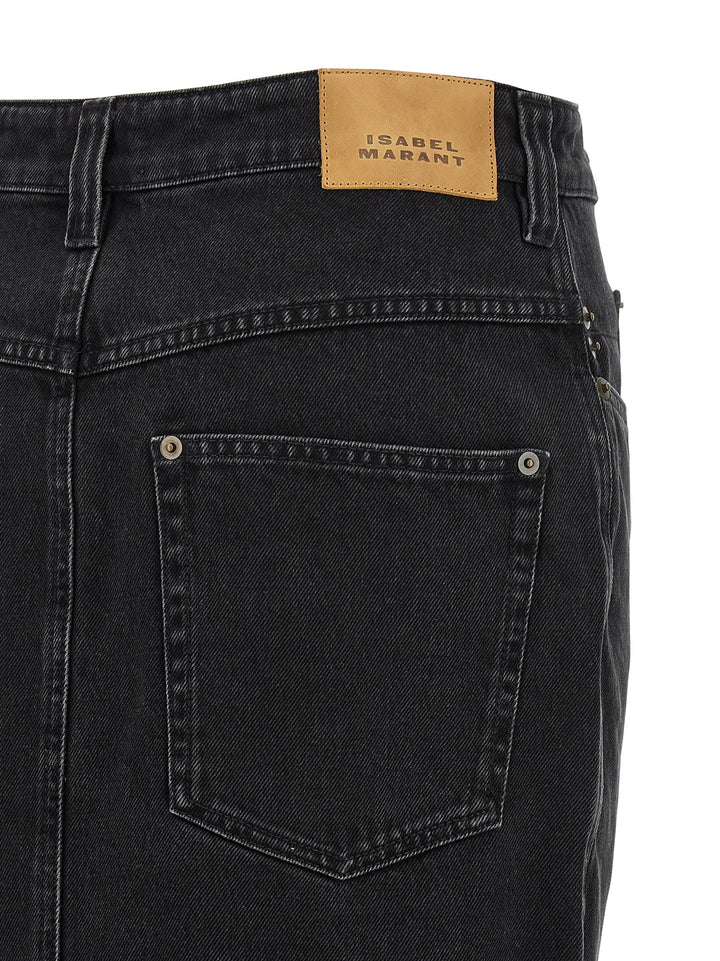 Isabel Marant Pavina Skirts - Black | 049908772020fc6780fa4f8a3d87413f51a6d86a