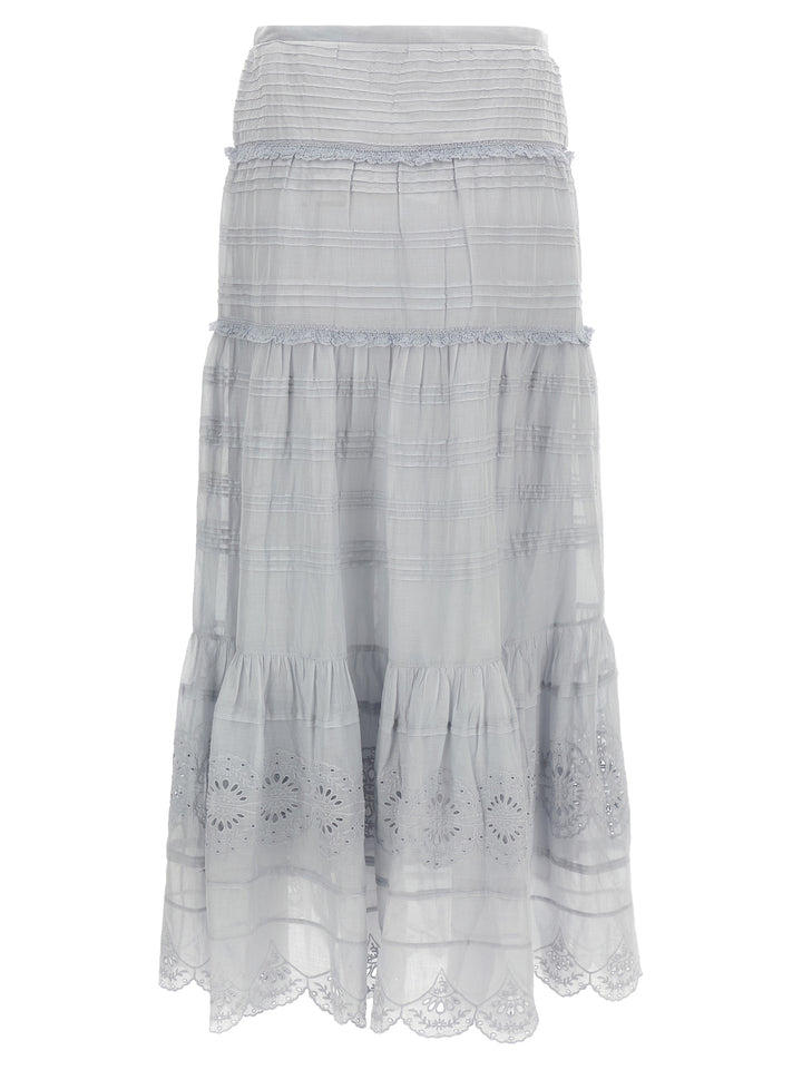 Marant Etoile Paoline Skirts - Light Blue | e486bc738470d53e1c54430ed689d0a9955822d1