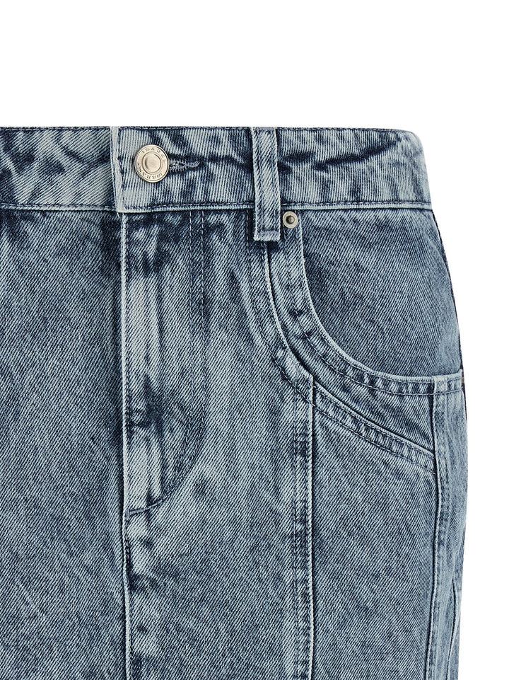 Marant Etoile Juana Skirts - Light Blue | eea02203bd70cb2be53595337eab2a26b780b094