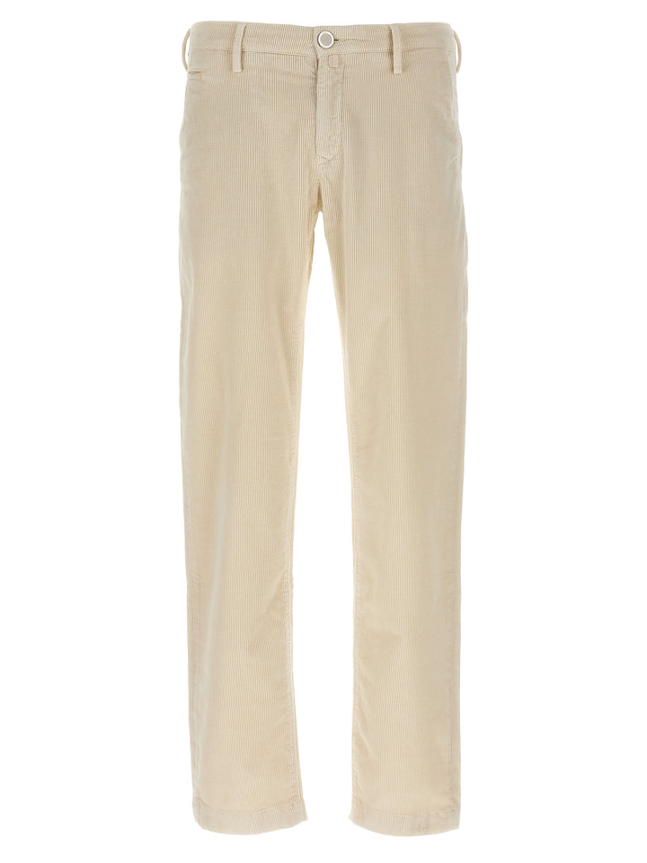 Jacob Cohen Velvet Pants Jeans - Beige | beb195ccac3502db90f58104630f97b8d7d8d281