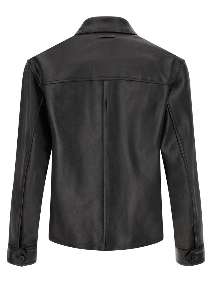 Marni Leather Jacket Puffer Jackets - Multicolor | 4e96f02059d24c8df2f50b8fd80de89b64b20aef