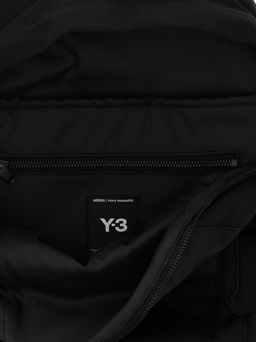 Y-3 Small Logo Pocket Backpack Backpacks & Travels - Black | bf48a0137dd919b380ebd9e91f81a9fd93143da5