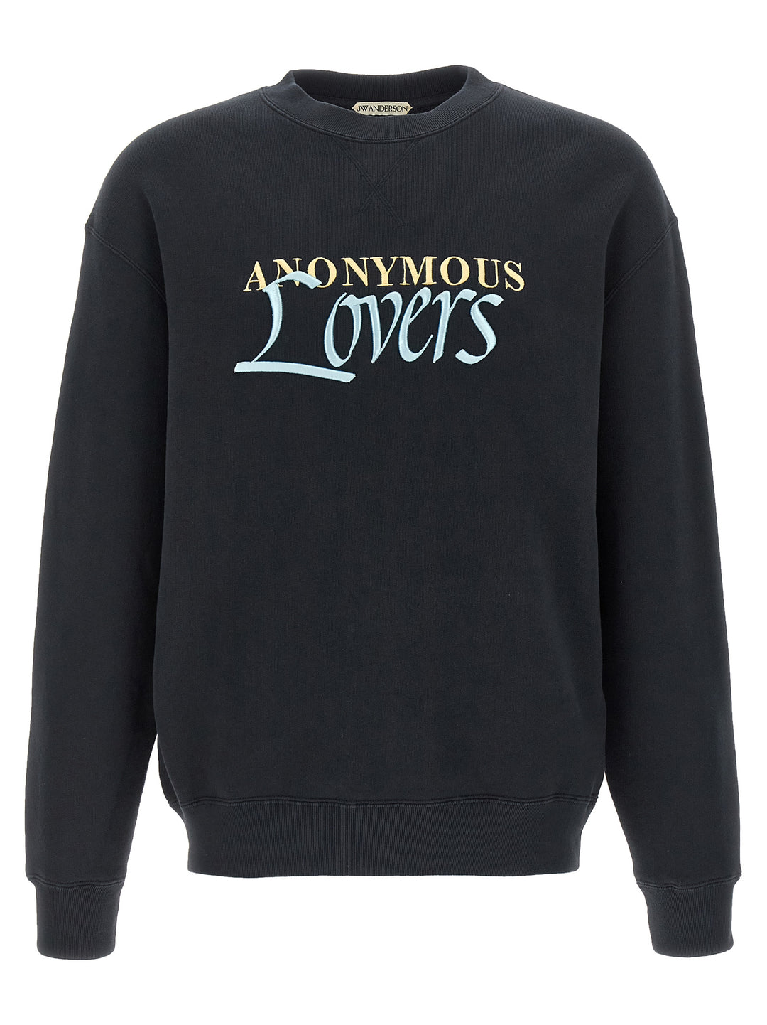 J.W. Anderson Anonymous Lovers Sweatshirt - Black | 207c3a201dedc234e9acc0e2e03ee3dd21d61e09