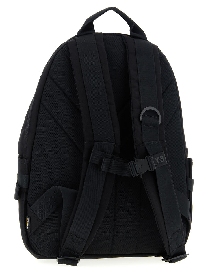 Y-3 Logo Backpack Backpacks & Travels - Black | eaf21242614c2e63eab04910f15c0b92773fec17