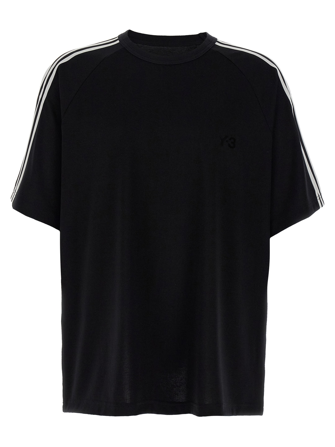Y-3 Y-3 3 Strisce T-shirt - White/Black | 8d994edddcdaa73ff8c1e630e918ae1d17cedeb9