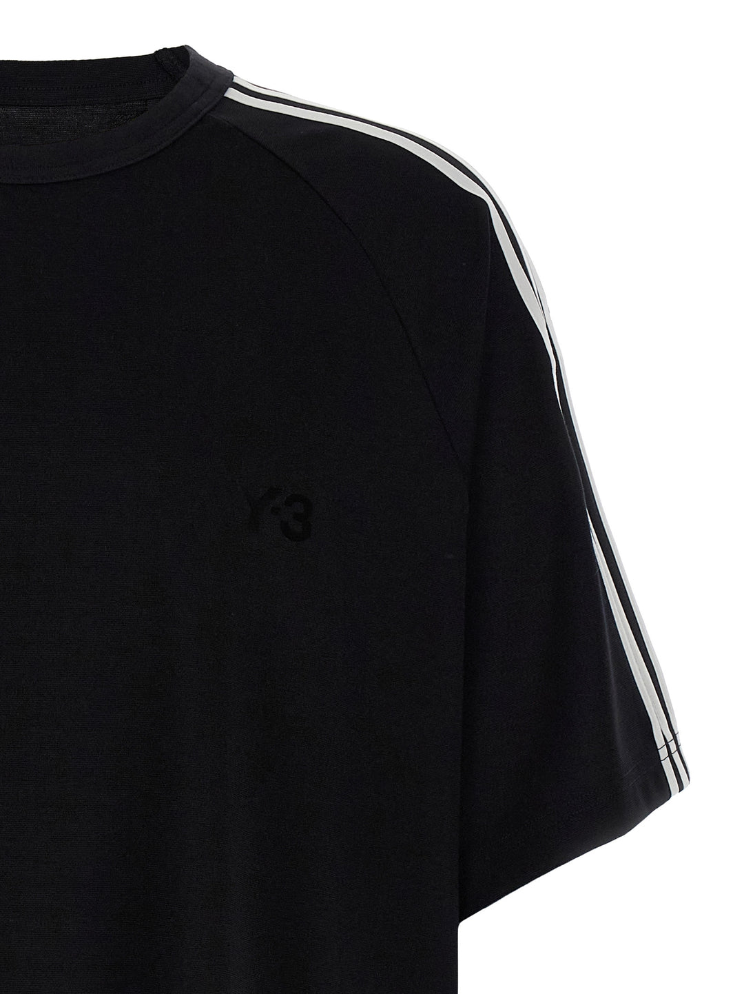 Y-3 Y-3 3 Strisce T-shirt - White/Black | a682408eee0e05700bb406b4ef219edb4b777587