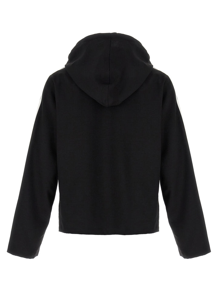 Y-3 Y-3 3-Stripes Sweatshirt - White/Black | 229317084571ab104a72a233495b7808fedd62fe