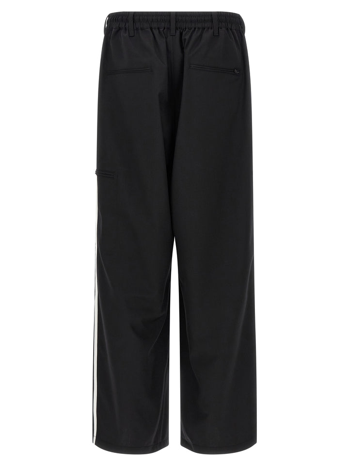 Y-3 Wool Blend Pants - Black | 5f66543ed0a6c5897a1a1ad1cdc4940d17e47336