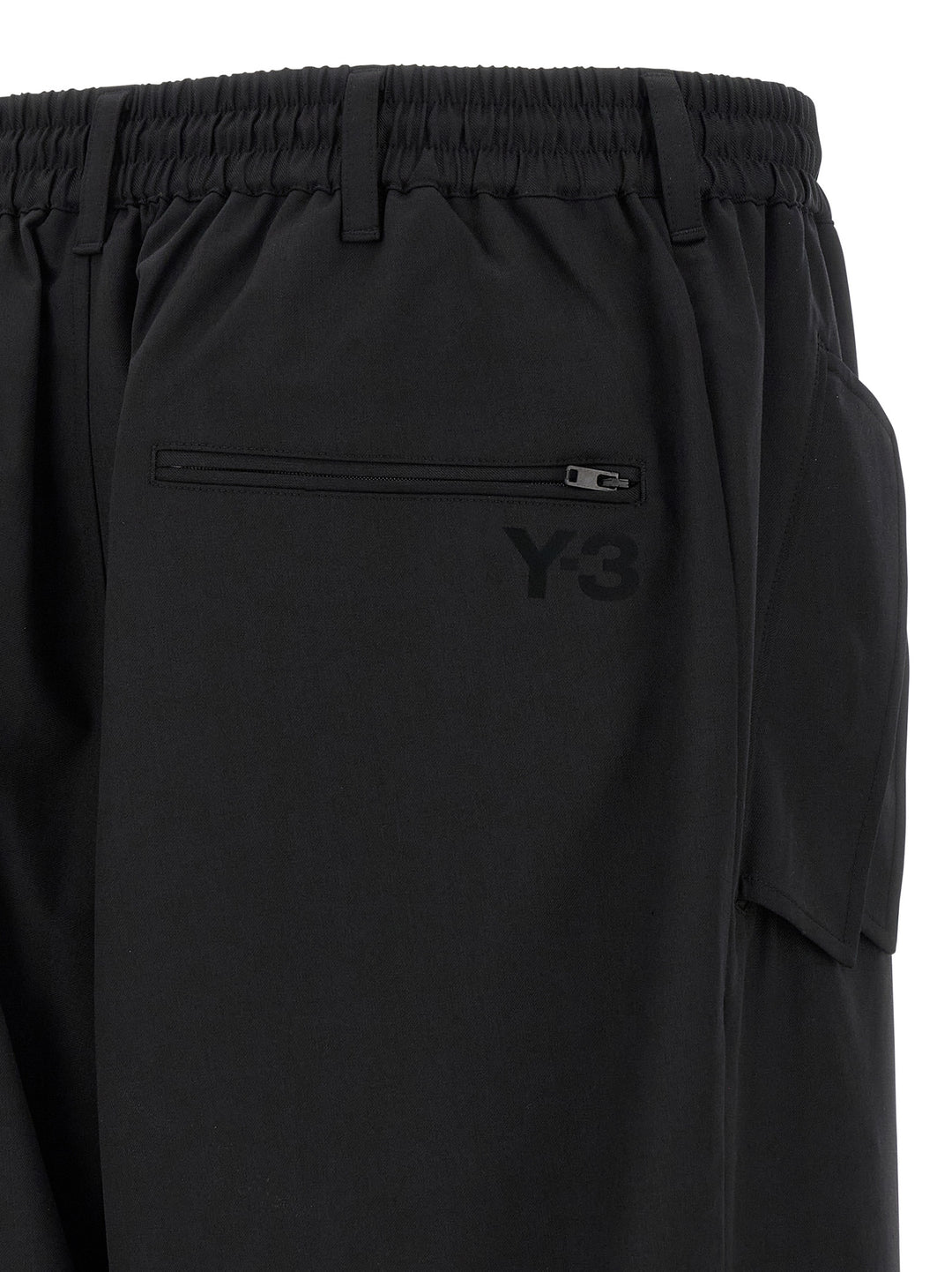 Y-3 Wool Blend Pants - Black | 4175a2f528538782d1faa59a19de995b3827e0ff