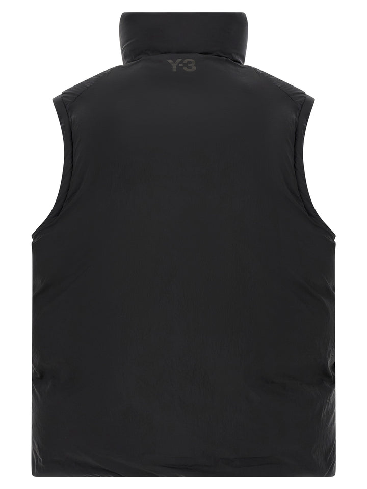 Y-3 Y-3 Puffer Gilet - Black | 32b23c47f606c595ef385b32319e160f6991d2a9