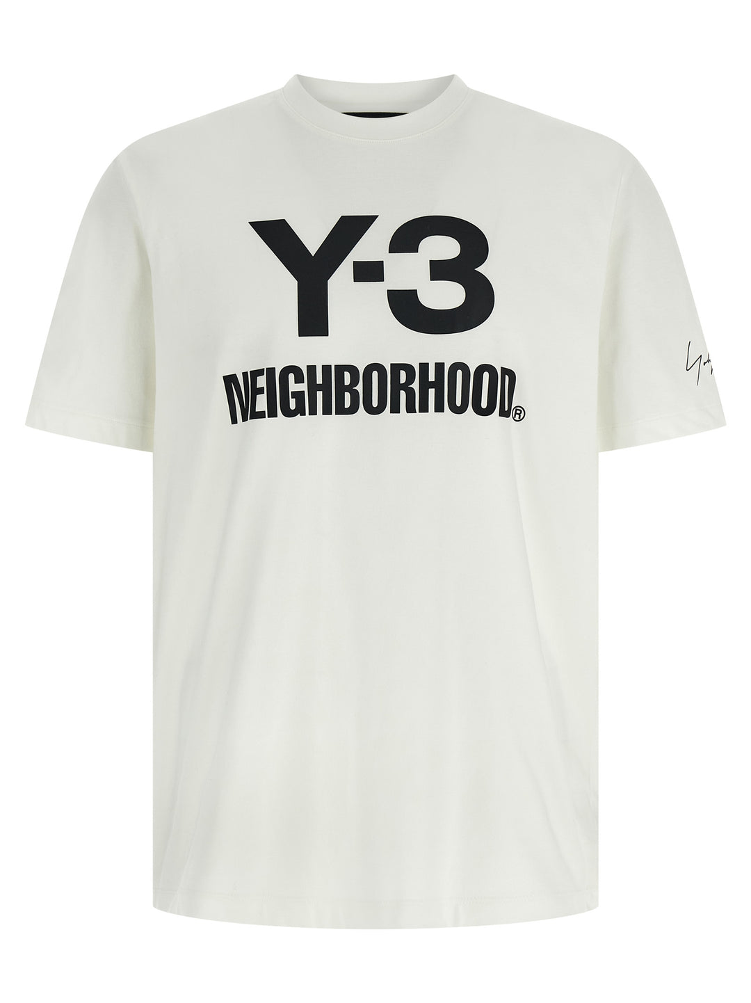 Y-3 Nbhd Logo T-shirt - White | 0ca5cd5915b0b140e23a4784fc6379b8d775a7c2