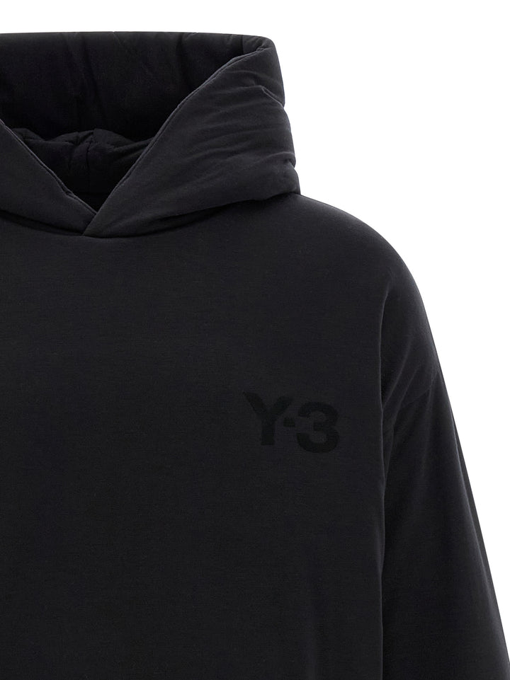 Y-3 Y-3 Padded Sweatshirt - Black | ded23652bdb23faf74442709de120f27aa743f19