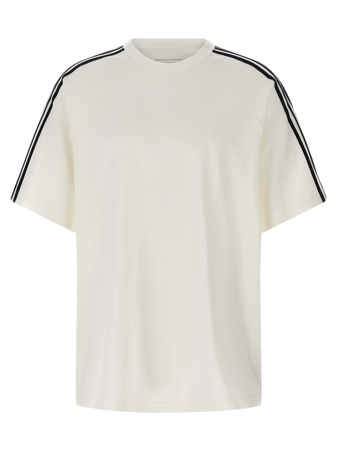 Y-3 Y-3 Short Sleeve Tee 3-Stripes T-shirt - White | 50ce8fea3295a26a77116f4efc1c5c700fddc311