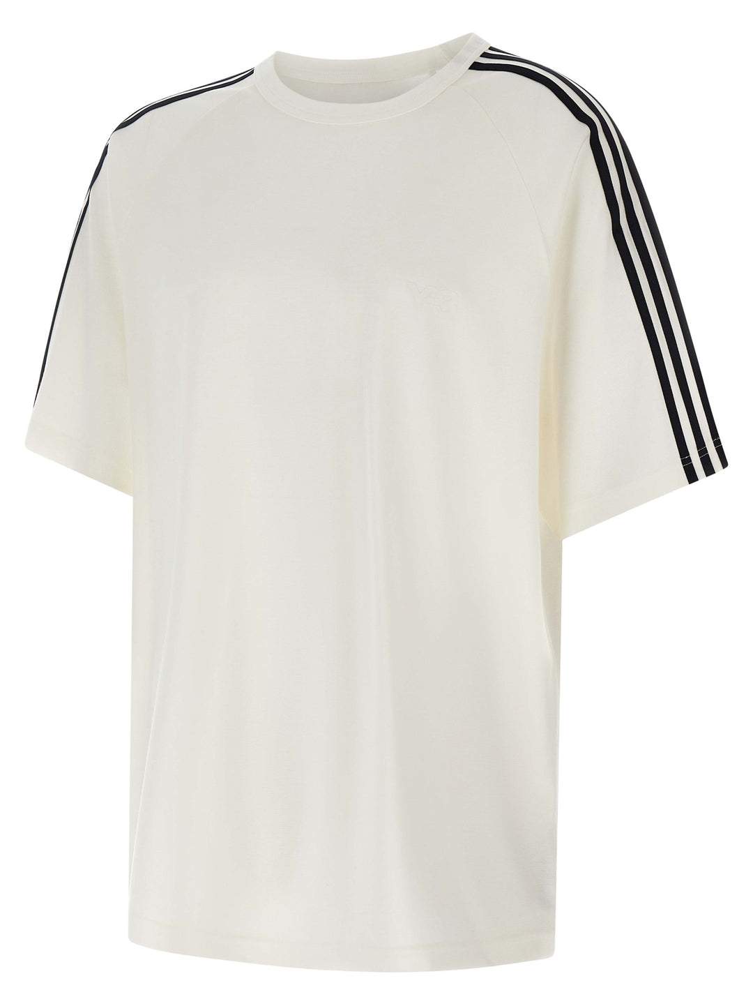 Y-3 Y-3 Short Sleeve Tee 3-Stripes T-shirt - White | af574dc4285fafa11e259f20ac4f596f2a54c46c