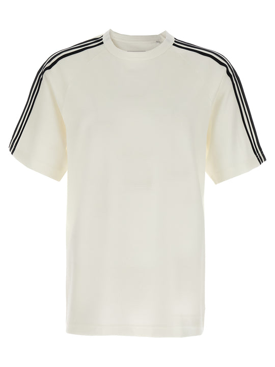 Y-3 Short Sleeve Tee 3-Stripes T-Shirt White/Black