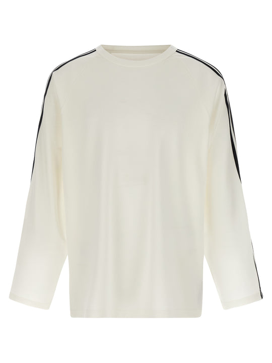 Y-3 Long Sleeve Tee 3-Stripes T-Shirt White/Black