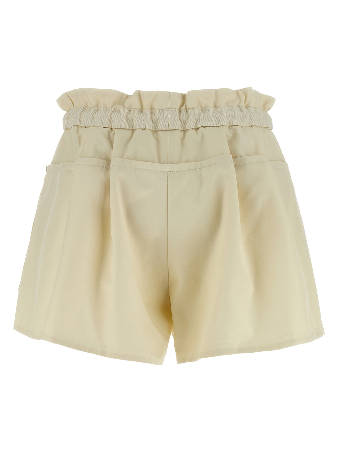 Moncler Short Twill Bermuda and Short - Beige | 3f472d29a75c40a3b1369ea2fd17931a2a29b0a6
