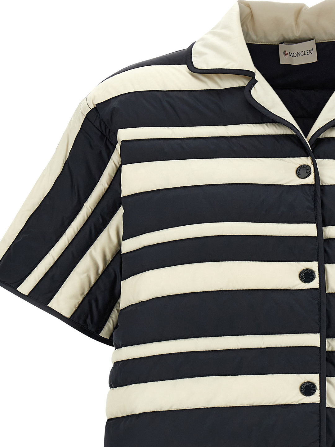 Moncler Striped Shirt Shirt and Blouse - Multicolor | 4159f9f786f018e6bd690d978f5673ca3b200e7d