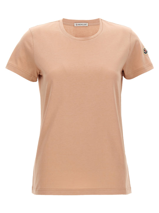 Logo Patch T-Shirt Pink