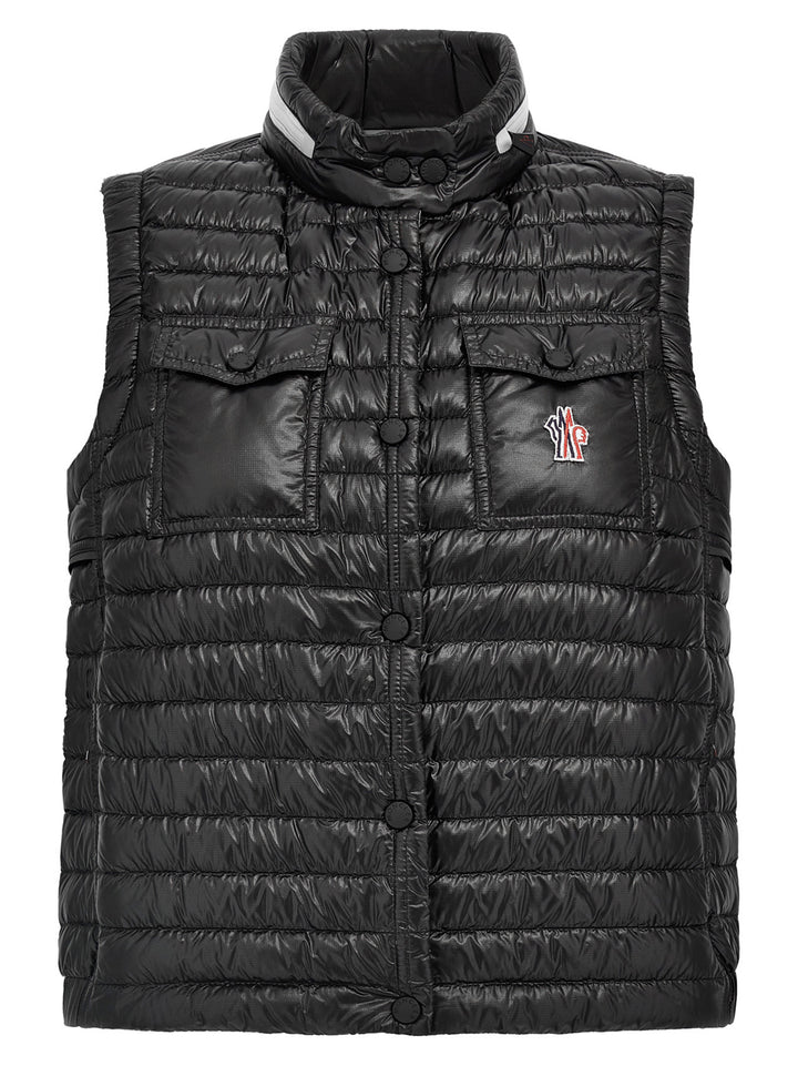 Moncler Grenoble Gumiane Gilet - Black | e32c86d86b114f239e041ab4967bf0fd5318207d