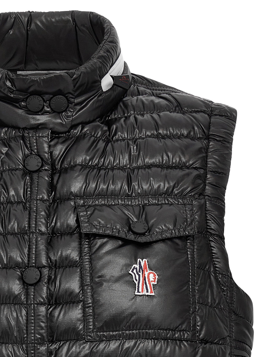 Moncler Grenoble Gumiane Gilet - Black | c62ea4f1e97f79a149e65d8d6df16072ed7cb925