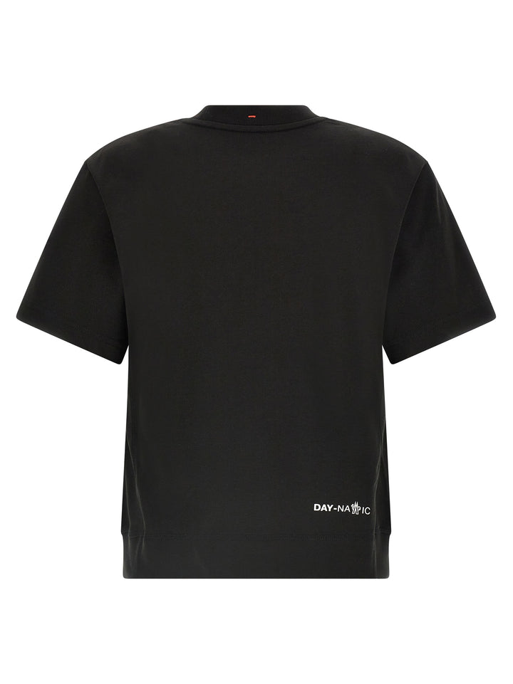 Moncler Grenoble Embossed Logo T-shirt - Black | 9d3bf157f335884d50f98d48f3d1b86ca0b09702