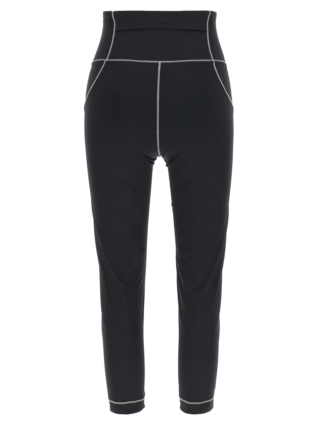 Moncler Grenoble Logo Patch Leggings - Black | 746d040a2bcf9c27aed202b5708149735dd3fc5e