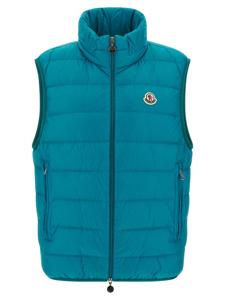 Moncler Rocoque Gilet - Light Blue | f53048128f45cef2fb55a36359f4015cc8e248f6