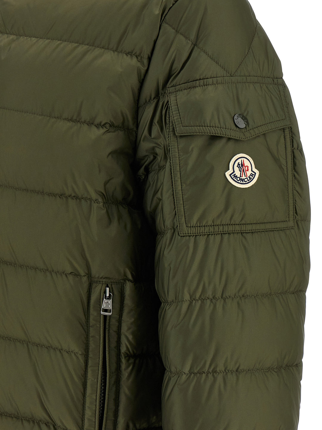 Moncler Najan Puffer Jackets - Green | e3fde04f9b1b65b7047563cbc665e9f0f397bd1d