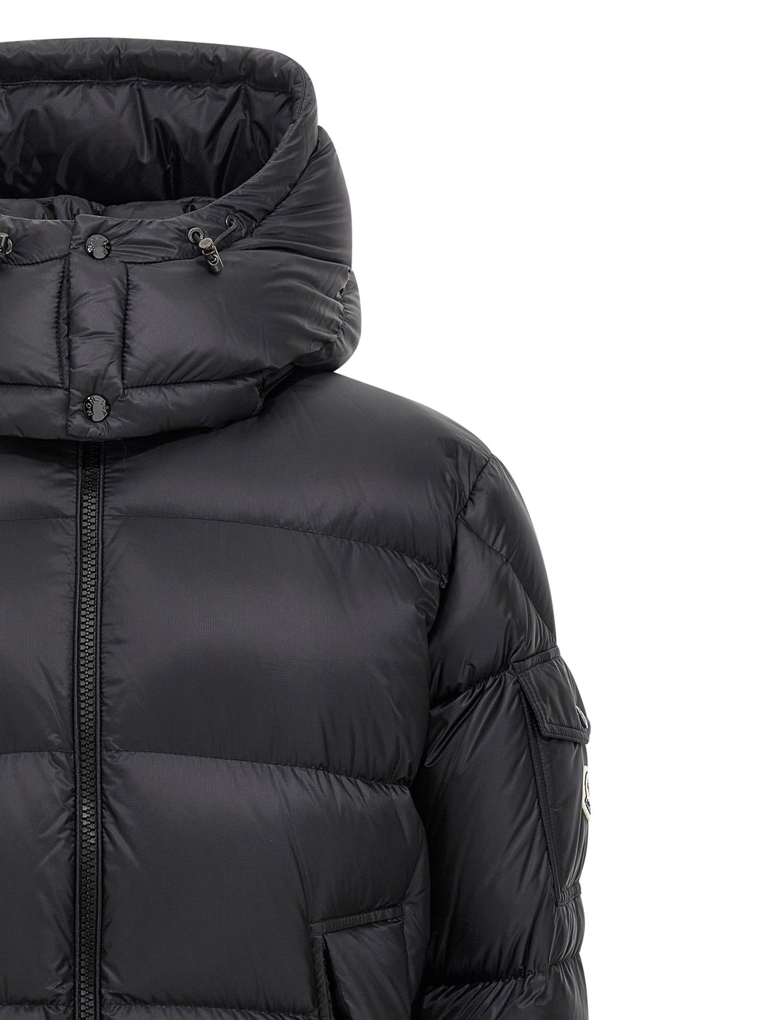 Moncler Couyere Puffer Jackets - Black | 7432239fa172be29eb28bd80e1d1da9f0f90b4a4