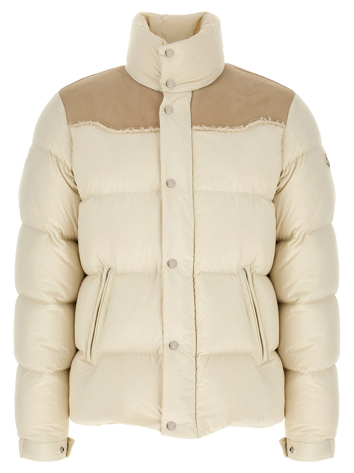 Moncler Verine Puffer Jackets - Beige | ab9f0d742378f3c3f868e1cf7eb14226a155bdbc